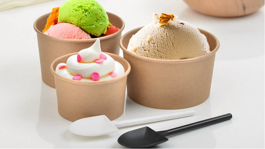 Kraft ice cream cups 3 Kraft ice cream cups 3