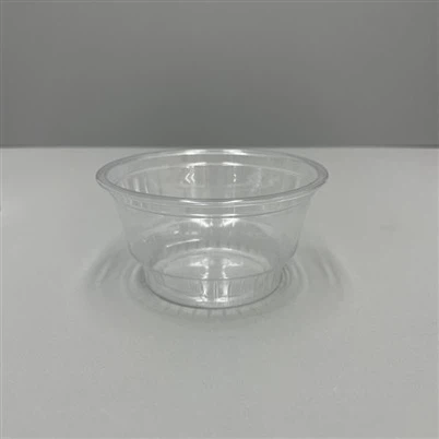 جام بستنی PET پلاستیکی با درب توپ